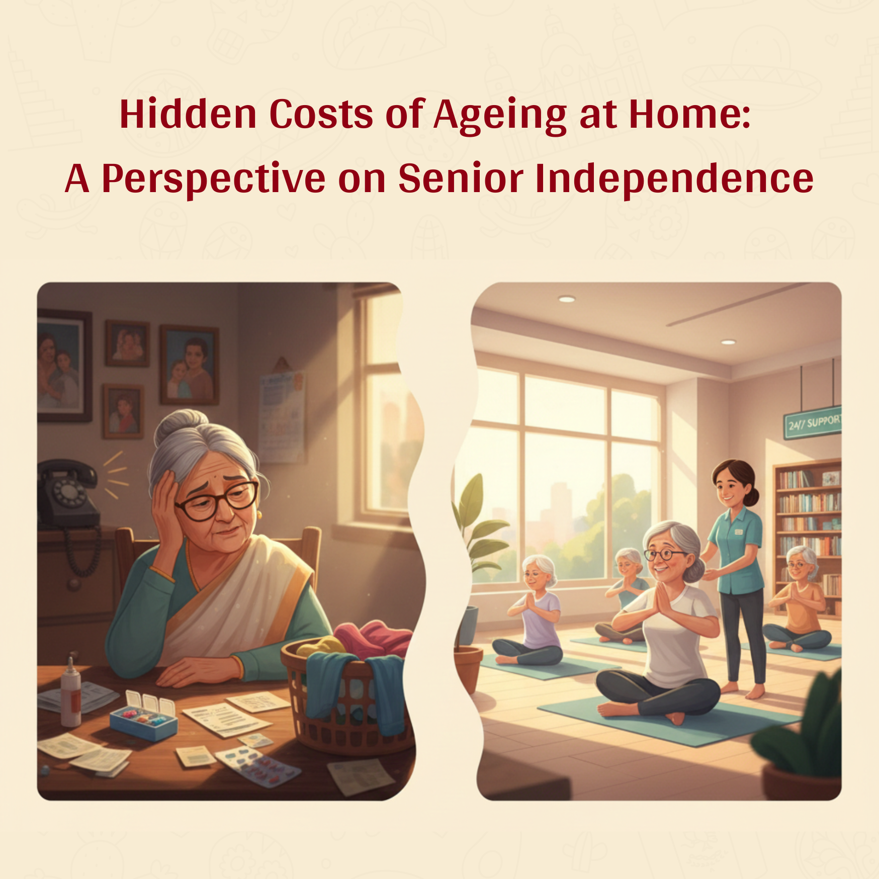 Hidden Costs of Ageing at Home: A Perspective on Senior Independence